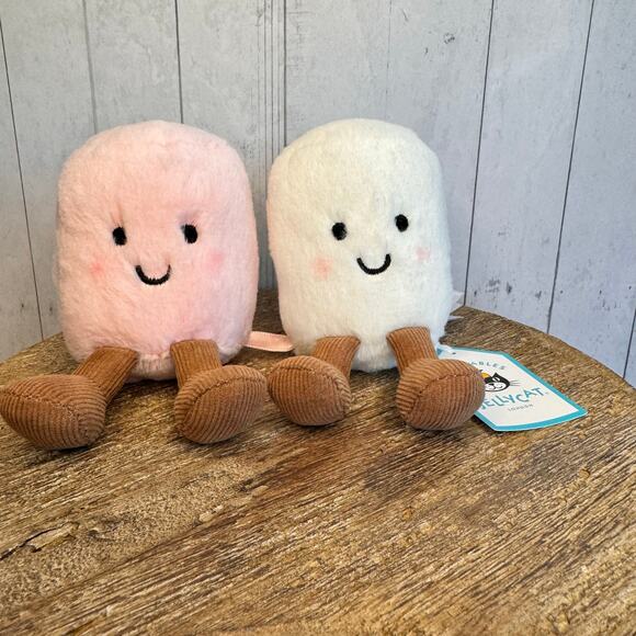 Jellycat Marshmallows Amuseables Toastie Marshmallows NEW Jellycat Marshmellows - Picture 2 of 7
